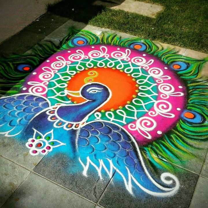 Beautiful Designs of Rangoli for Diwali 2023