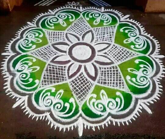Beautiful Designs of Rangoli for Diwali 