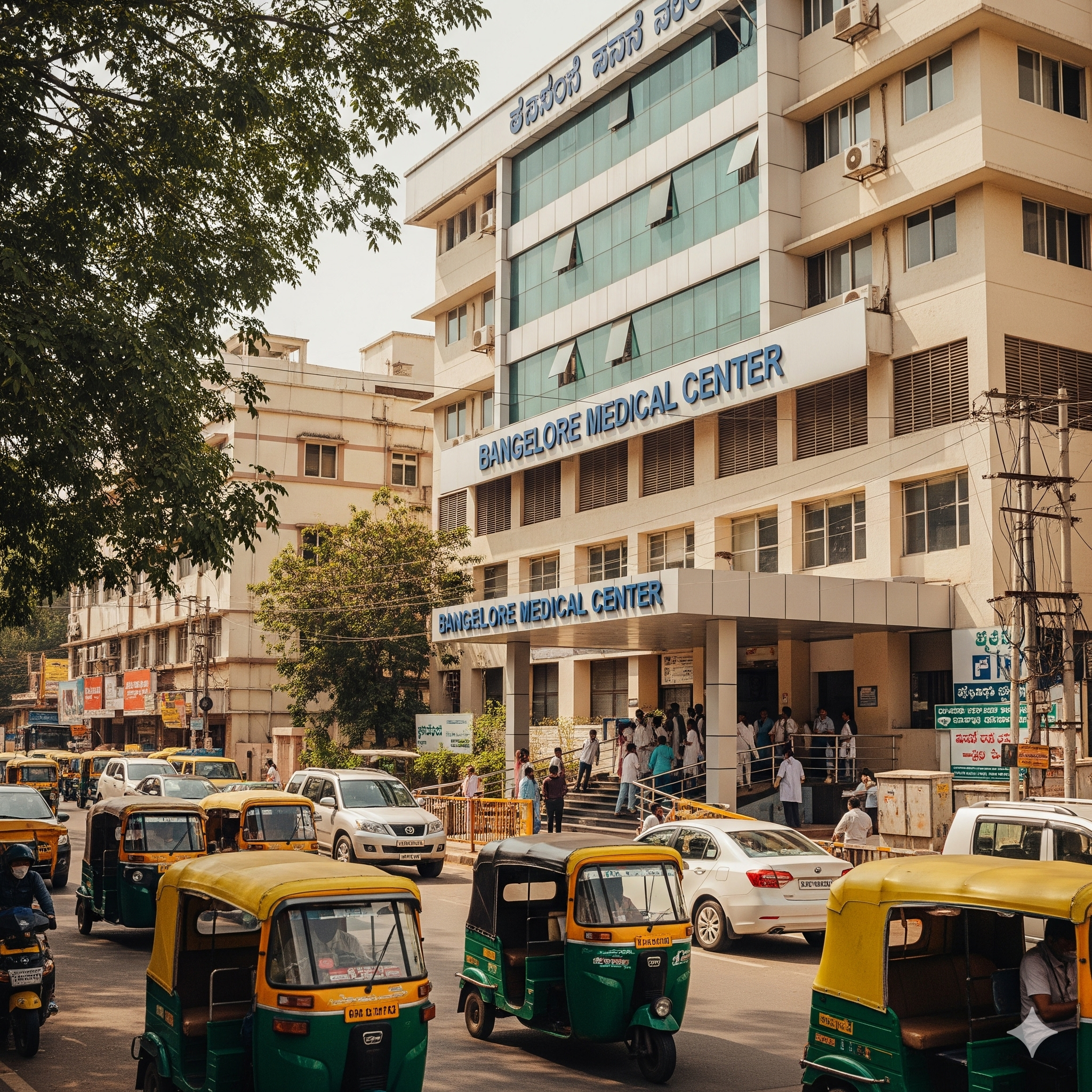 List of Hospitals in Banglore Area wise